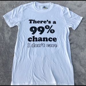 NEW Men’s/Women’s White T-Shirt Size smalL PRICE DROP